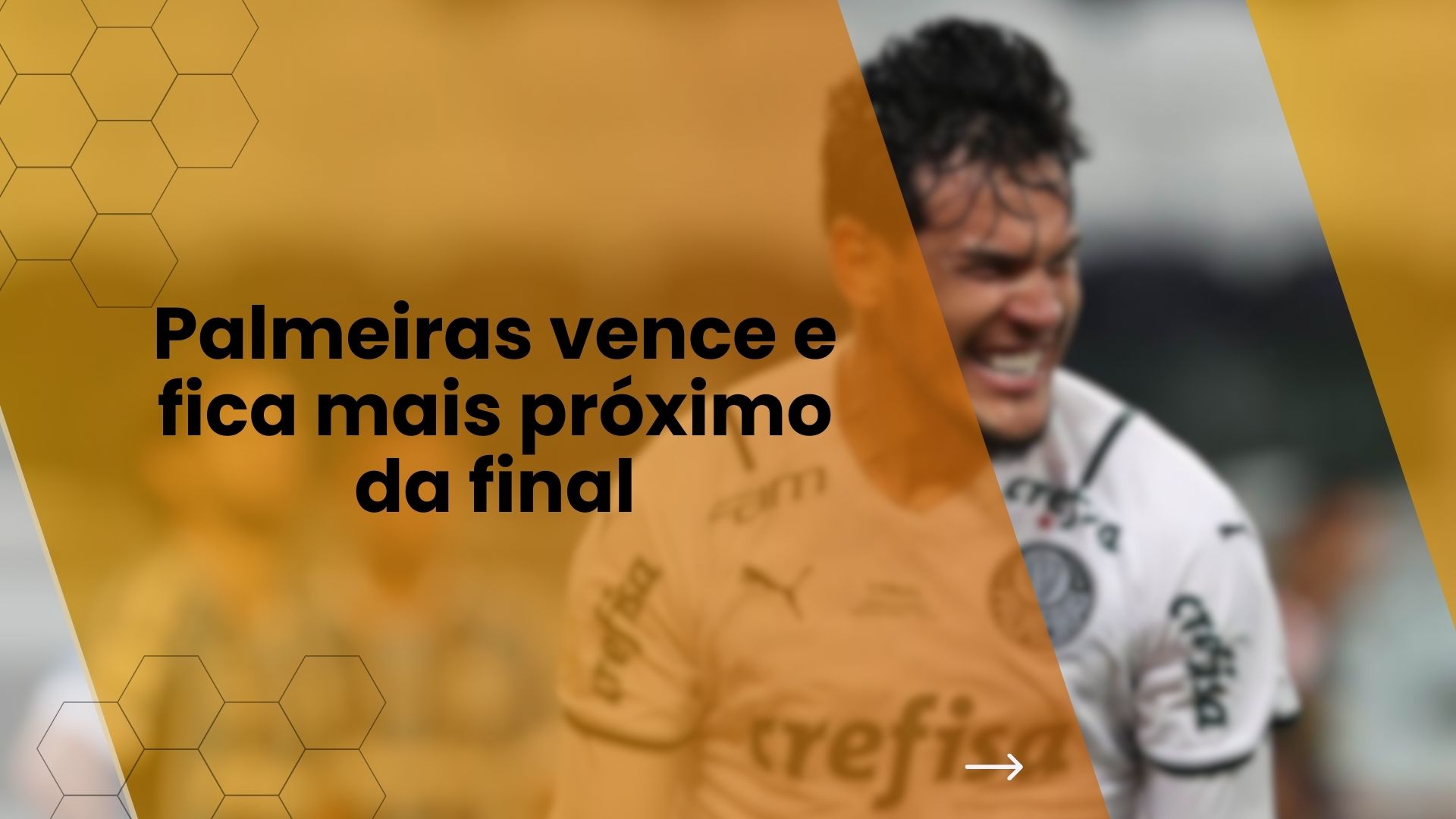 Palmeiras vence e fica mais próximo da final